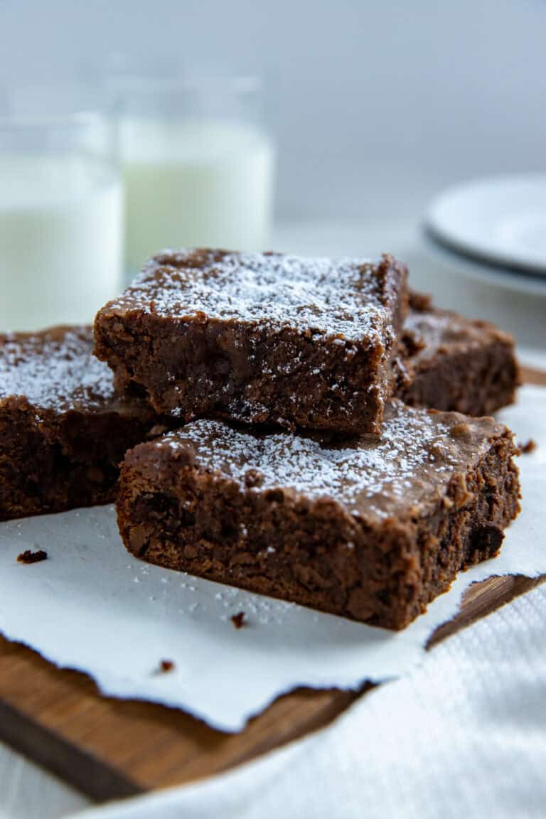 Fudgy Condensed Milk Brownies - My Kitchen Serenity