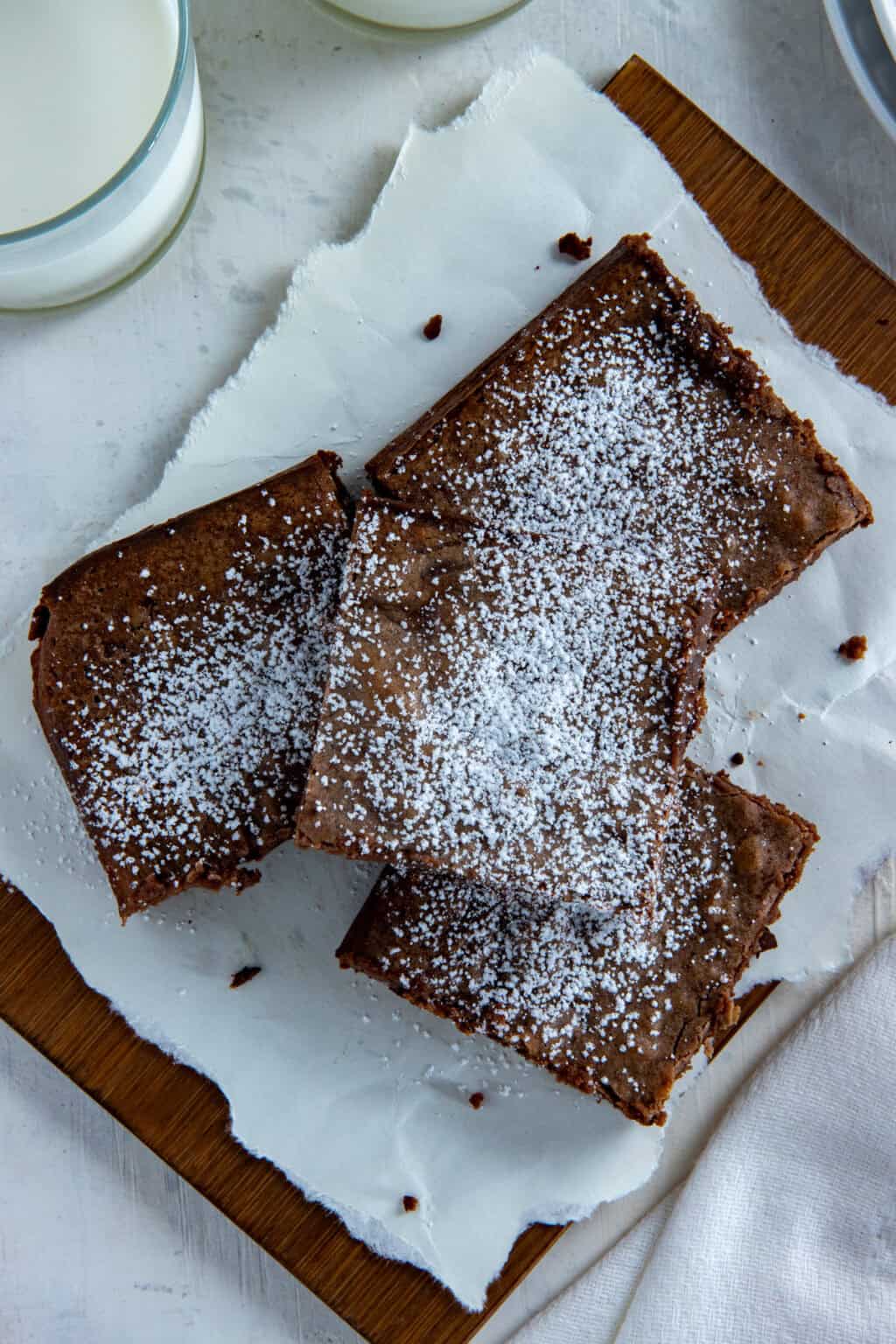 Fudgy Condensed Milk Brownies - My Kitchen Serenity