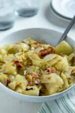 Smothered Cabbage - My Kitchen Serenity